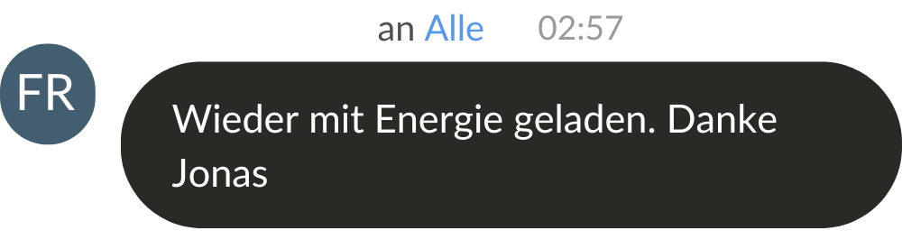 Teilnehmer-Stimme
